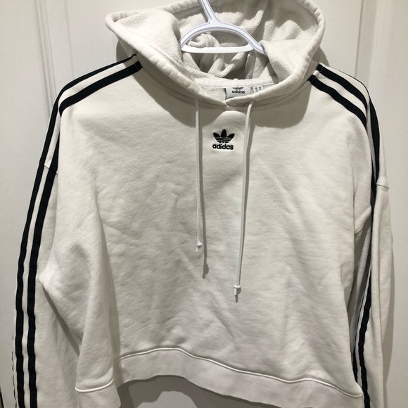 Adidas cropped logo hoodie - Picture 1 of 3